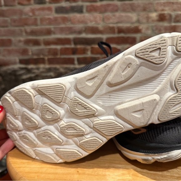 Hoka Black and Gold Athletic Shoes - Picture 3 of 3